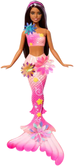 Barbie Blooming Mermaid -Nukke Pinkki - 1