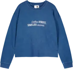 WKLY. naisten collegepusero 213W280150 - Navy acid - 1