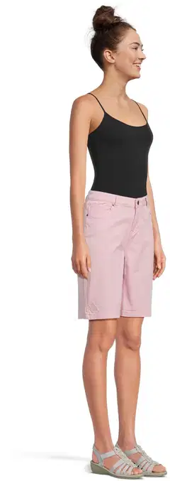 House naisten twill-shortsit Chira - Bleached Mauve - 4