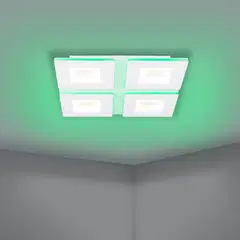 EGLO Plafondi connect.z Padrogiano-Z led 45x45cm 26,2W valkoinen - 7