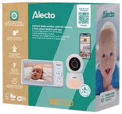 Alecto DVM-2060 itkuhälytin kameralla ja näytöllä - 4