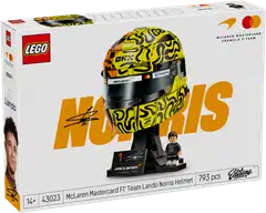 LEGO® 43023, McLaren Mastercard F1® Team ‑kypärä – Lando Norris - 1