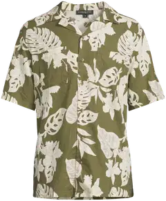 London Fog miesten kuviollinen pellavapaita 194LF15261 - Green AOP - 2