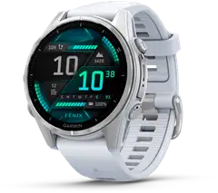 Garmin urheilukello Fenix 8 AMOLED 43 mm hopea/vaaleanharmaa - 2