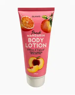 Olivia's vartalovoide vitamin C persikka & mandariini 150ml - 1