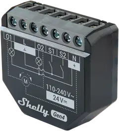 Shelly 2PM Gen4 - 4