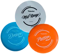 Polardisc frisbeegolf kiekkosetti - 2