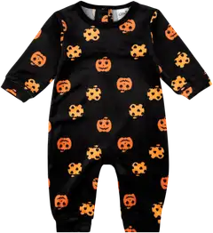 Ciraf vauvojen Halloween-haalari Kurpitsa - pumpkin aop - 1