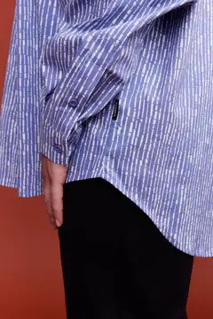 Finlayson naisten pusero Korte - Blue stripe - 7