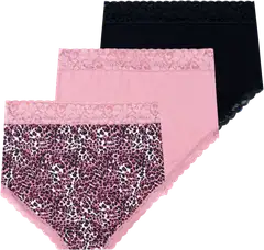 Actuelle naisten maxi-alushousut 210A332505 3-pack - Multicolor - 2