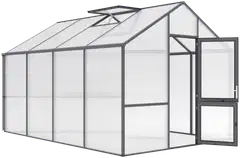 Kreative Gartentechnik kasvihuone Dahlie IV 12,74 m2 antrasiitinharmaa - 1