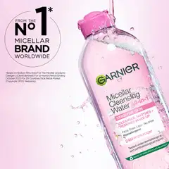 Garnier Micellar puhdistusvesi normaalille ja herkälle iholle 400ml - 5