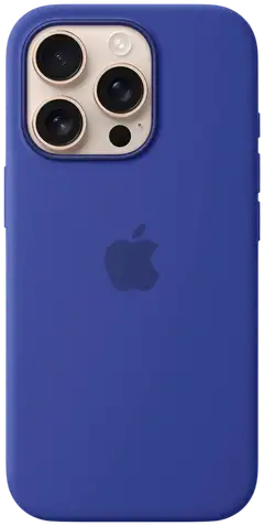 Apple iPhone 16 Pro silikoni suojakuori  - Ultramarine - 1