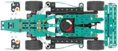 Meccano 2-in-1 Hypercar ja F1 -rakennussarja - 7