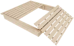 Hiekkalaatikko kannella 22x150x150cm - 1