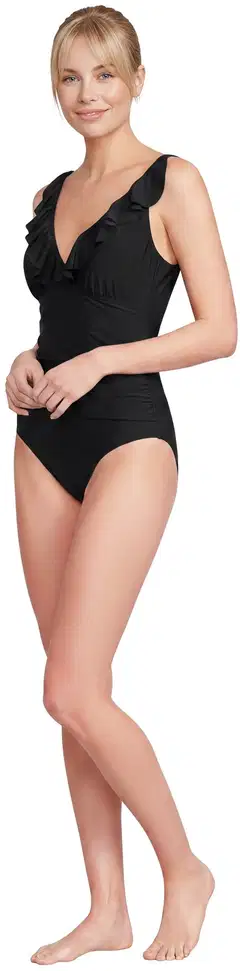 Actuelle naisten muotoileva uimapuku 215A012423 - Black - 4
