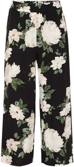B.young naisten housut Bymmjoella - Black Roses - 1