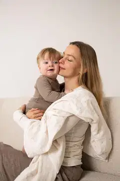 Muumi vauvaviltti sininen - 4