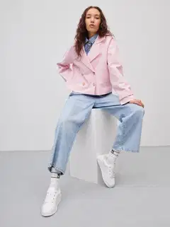 WKLY. naisten trenssitakki 225W102604 - Pale lilac - 3