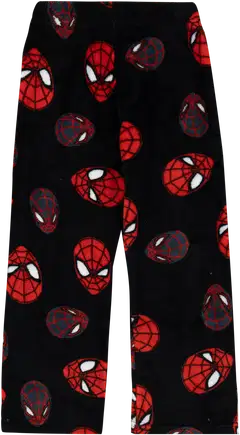 Spiderman lasten fleecehousut SP300099 - MUSTA - 2