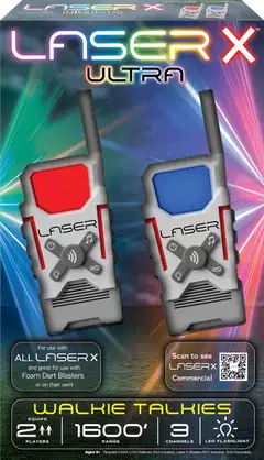 Laser X -radiopuhelimet 2 kpl - 1