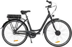 Jupiter e-Classic 28" sähköpyörä 3-vaihdetta runko 50 cm musta - 1