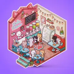 STICKER THERAPY tarra-askartelusetti Kawaii Kitties, erilaisia - 3