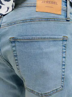 JJ REBEL miesten farkkushortsit Jrebmason - Blue denim - 7