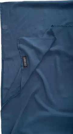 Cocoon matkalakana TravelSheet Lyocell, mystic blue LT84 - 4