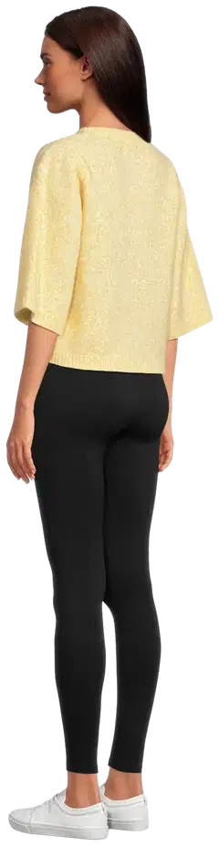 WKLY. naisten villasekoiteneulepusero 213W360130 - Yellow - 3