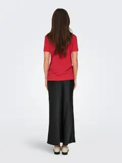 JDY naisten joulu T- paita Jdymichigan - True Red - 6