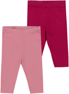 Ciraf vauvojen ribbileggingsit 250B252924 2-pack - Beaujolais & Lilas - 1