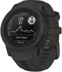 Garmin Instinct 2s solar multisport GPS kello, tummanharmaa - 3