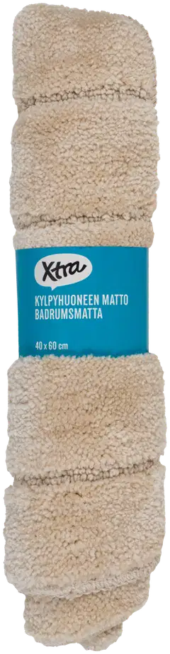 Xtra kylpyhuoneenmatto Anna 40x60 cm beige - 3