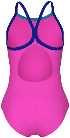 arena lasten uimapuku Light Drop Solid - Shocking Pink-Eyeblush - 9