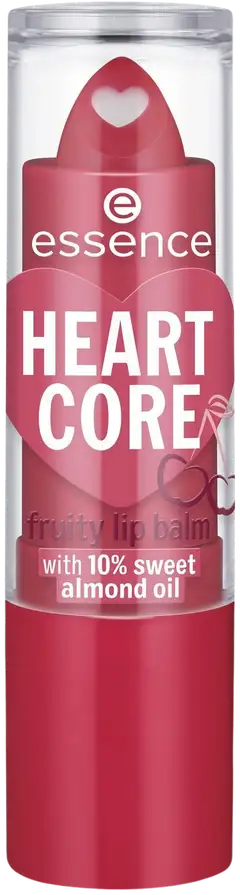 essence HEART CORE fruity lip balm huulivoide 3 g - Crazy Cherry - 2