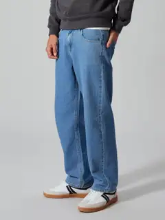 LMTD lasten farkut - Medium Blue Denim - 4