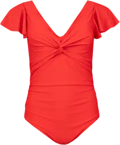 Actuelle naisten uimapuku hihoilla 215A012611 - RED - 1