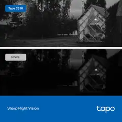 TP-Link Tapo C310 -valvontakamera ulkokäyttöön - 5