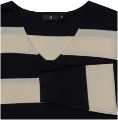 House naisten neulepusero 213H342501 - black /whitecap gray - 3