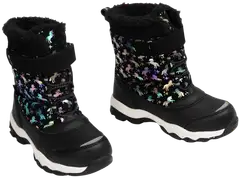 Lejon lasten vedenpitävät talvikengät Aiden WP Unicorn - black multicolored - 4