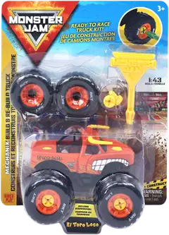 Monster Jam Mechanix 1:43 Kokoa ja Pura lajitelma - 2
