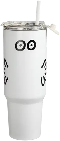 Martinex Muumi termosmuki pillillä 1200ml Hattivatti - 1