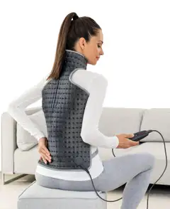 Beurer HK64 selkä-/niska-lämpötyyny, harmaa - 5