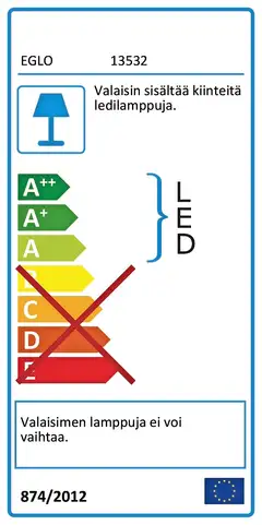 EGLO LED-valonauha 3 m RGB - 2