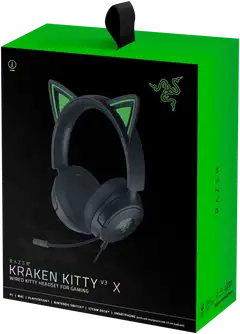 Razer kuulokkeet Kraken Kitty V3 X musta - 6