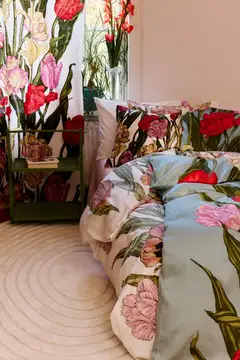 Vallila satiini pussilakanasetti Kukoistus 150x210 cm multi - 2