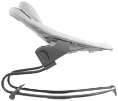 Hauck sitteri Alpha Bouncer Premium vaalean harmaa - 5