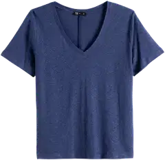 TEX naisten T-paita Pellava I282695 - INDIGO - 3