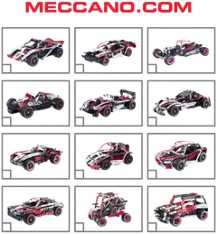 Meccano Multi Model Supercar -rakennussarja - 6